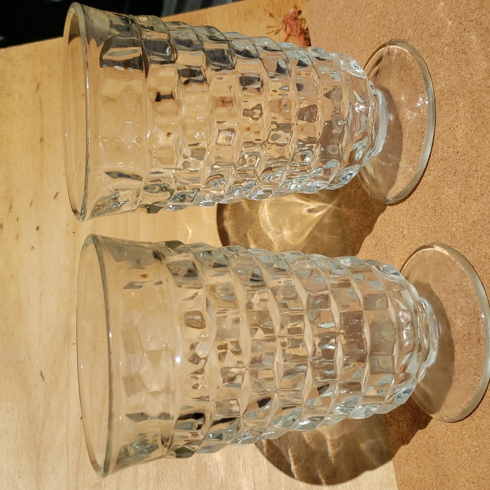 Two Fostoria 12 oz